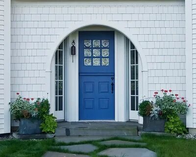 Blue door