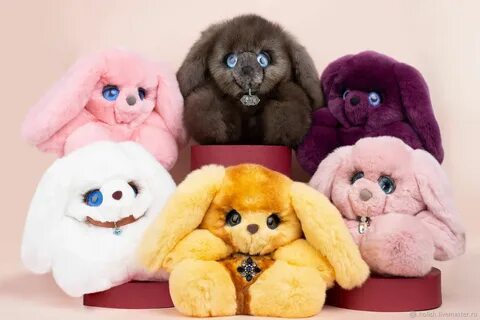 Мягкие игрушки в коробке