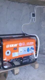 Генератор 220 бензиновый с автозапуском