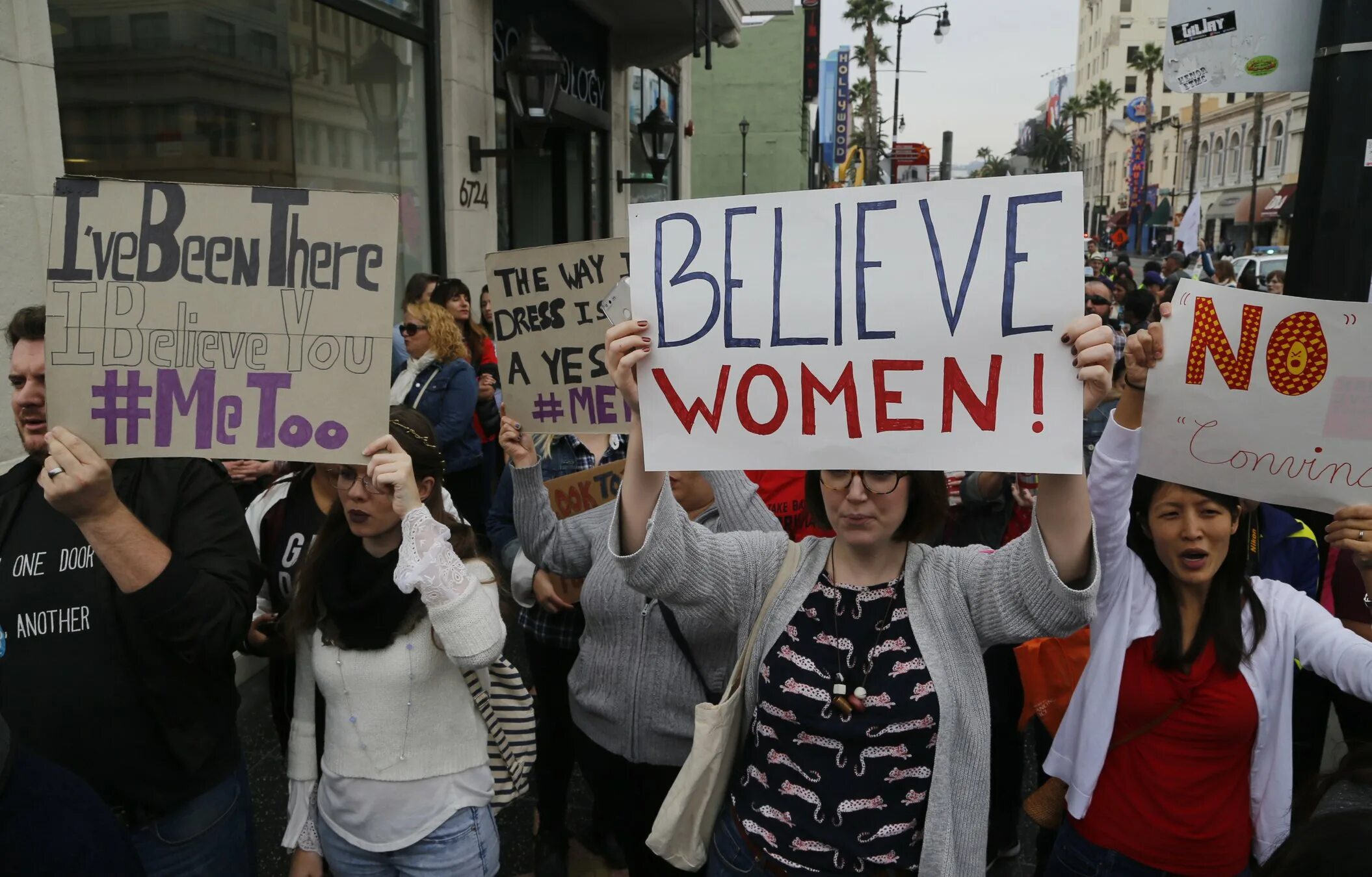Believe woman