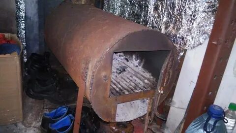 Сделать печку своими руками из трубы