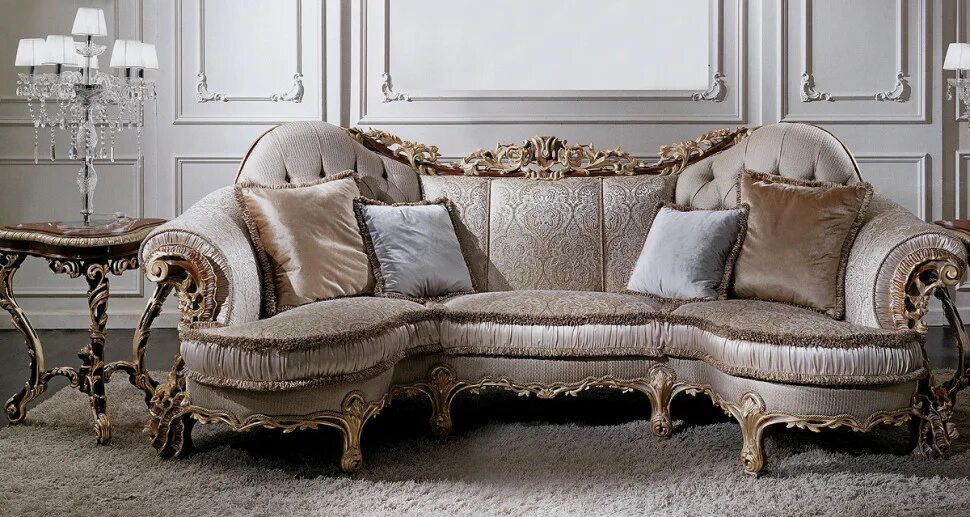 Итальянская мягкая мебель Alexander Lifestyle Collection фабрики BM Style Ital