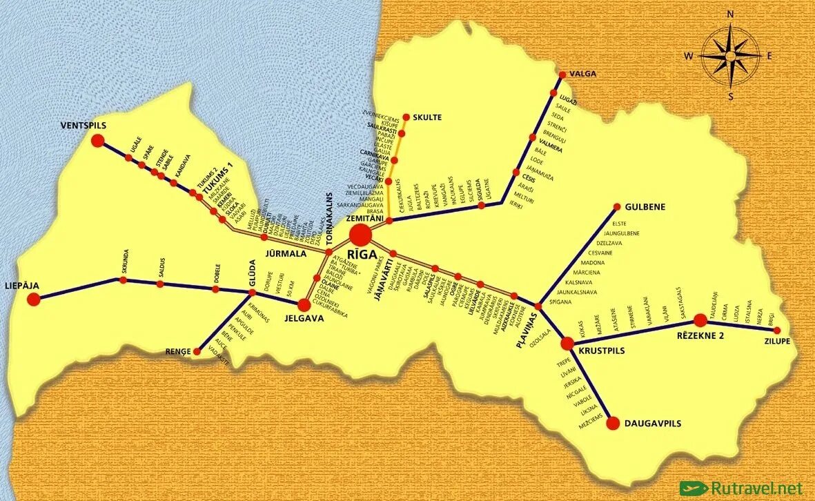 Станция железнодорожная на карте