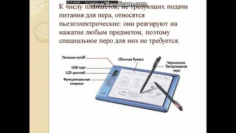 Принцип работы графического планшета