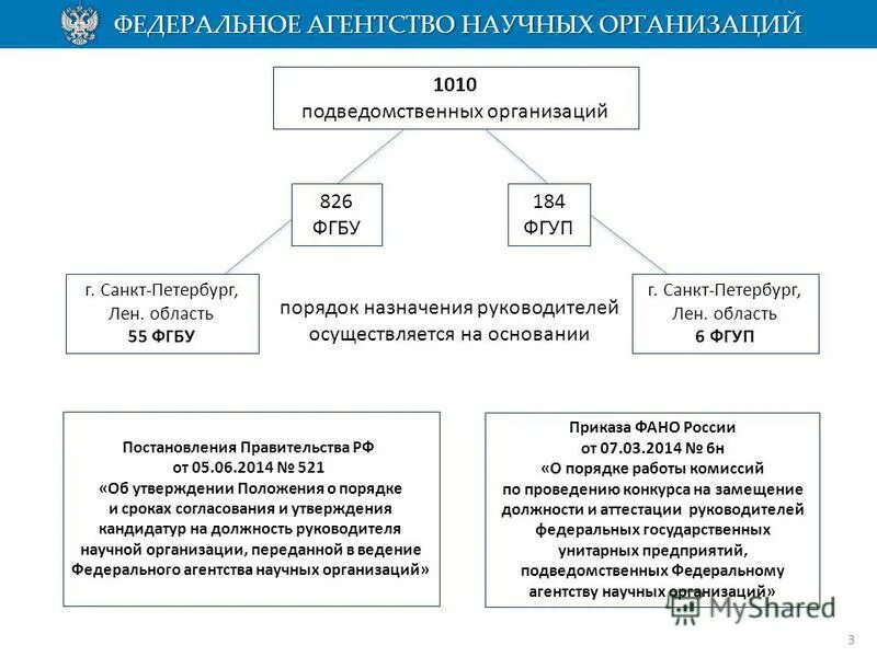 Руководители подведомственных организаций