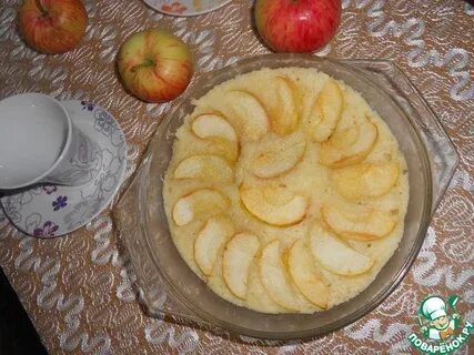 Шарлотка в микроволновке