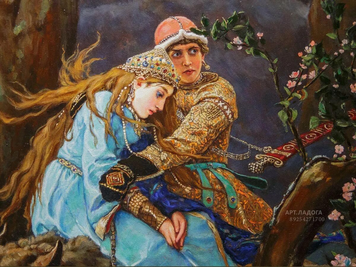 Царевич на картине васнецова