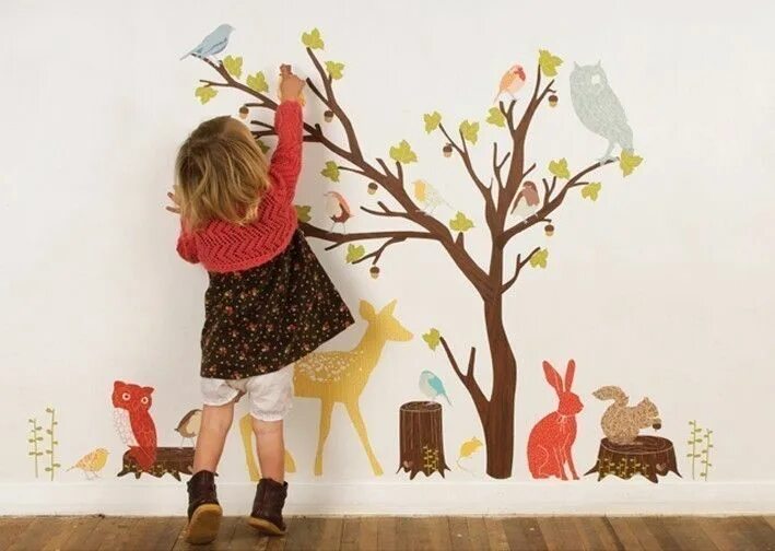 Draw on wall