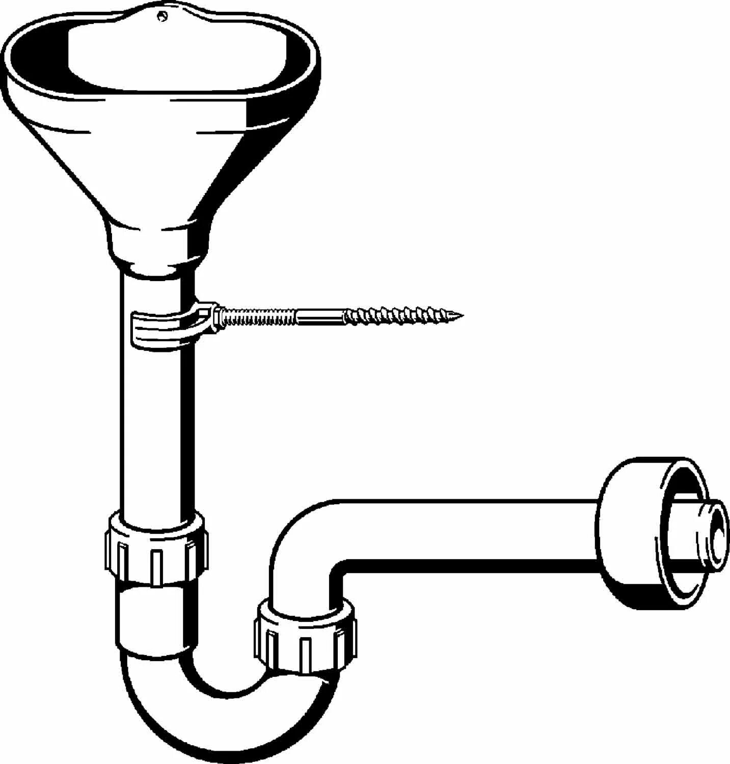 Воронка для конденсата. Сифон трубный арт.105181, мод.7985.945. Сифон для раковины Viega 7985. Трубный сифон Viega. Сифон трубный Viega (105716) 1"1/2х40 для моек, Горизонт. Отвод, пластик.