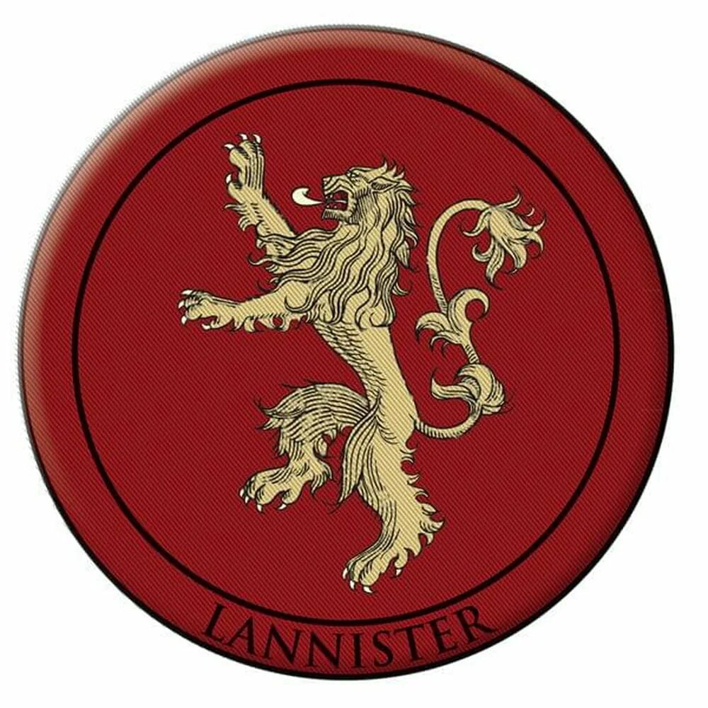 Герб ланнистеров. Герб ланнистеров в круге. game of thrones house lannister png. game of thrones lannister logo. game of thrones patch.
