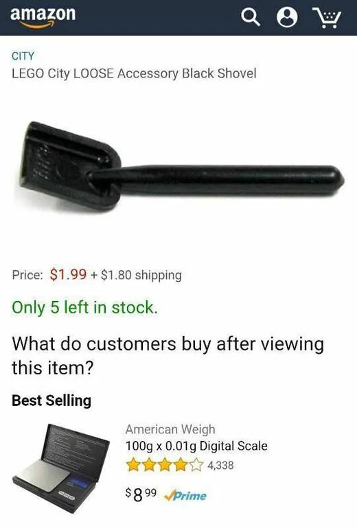 It was the only one left. It was the only one left