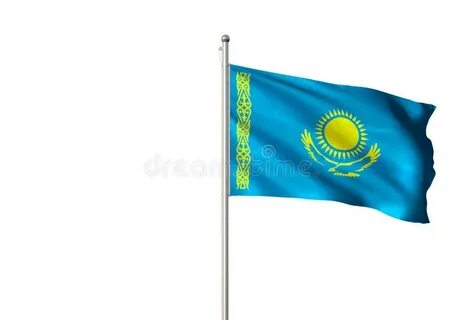 Флаг белого казахстан