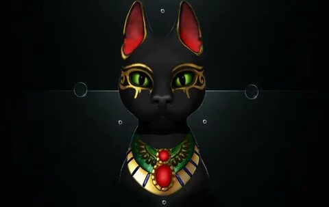 Египетская кошка из тик