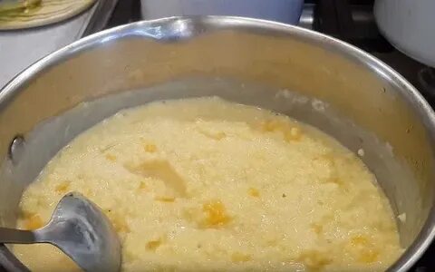 Пшено в кастрюле