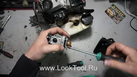 Почему в триммер не поступает бензин