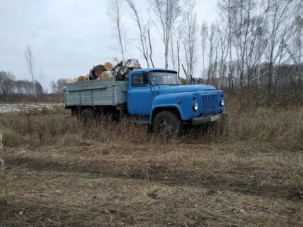 Газ 53 дровами
