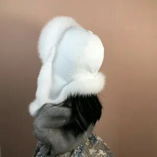 Шапка ушанка женская с мехом