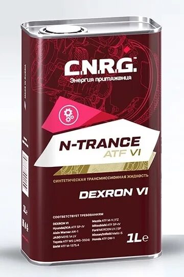 CNRG N-Trance ATF III Multi. Жидкость трансмиссионная c.n.r.g. n-Trance ATF III Multi (Кан. 20 Л). Масло трансмиссионное CNRG N-Trance АТF IIIG 1л. C.N.R.G. cnrg0230004.