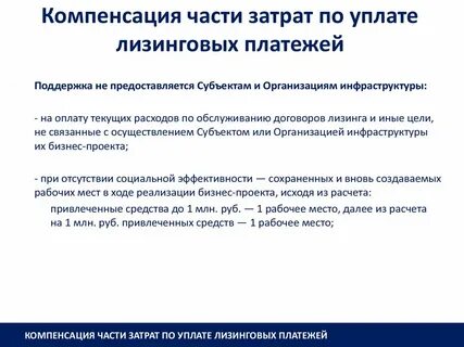 Лизинговые платежи в расходах