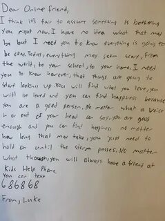 My friend s letter