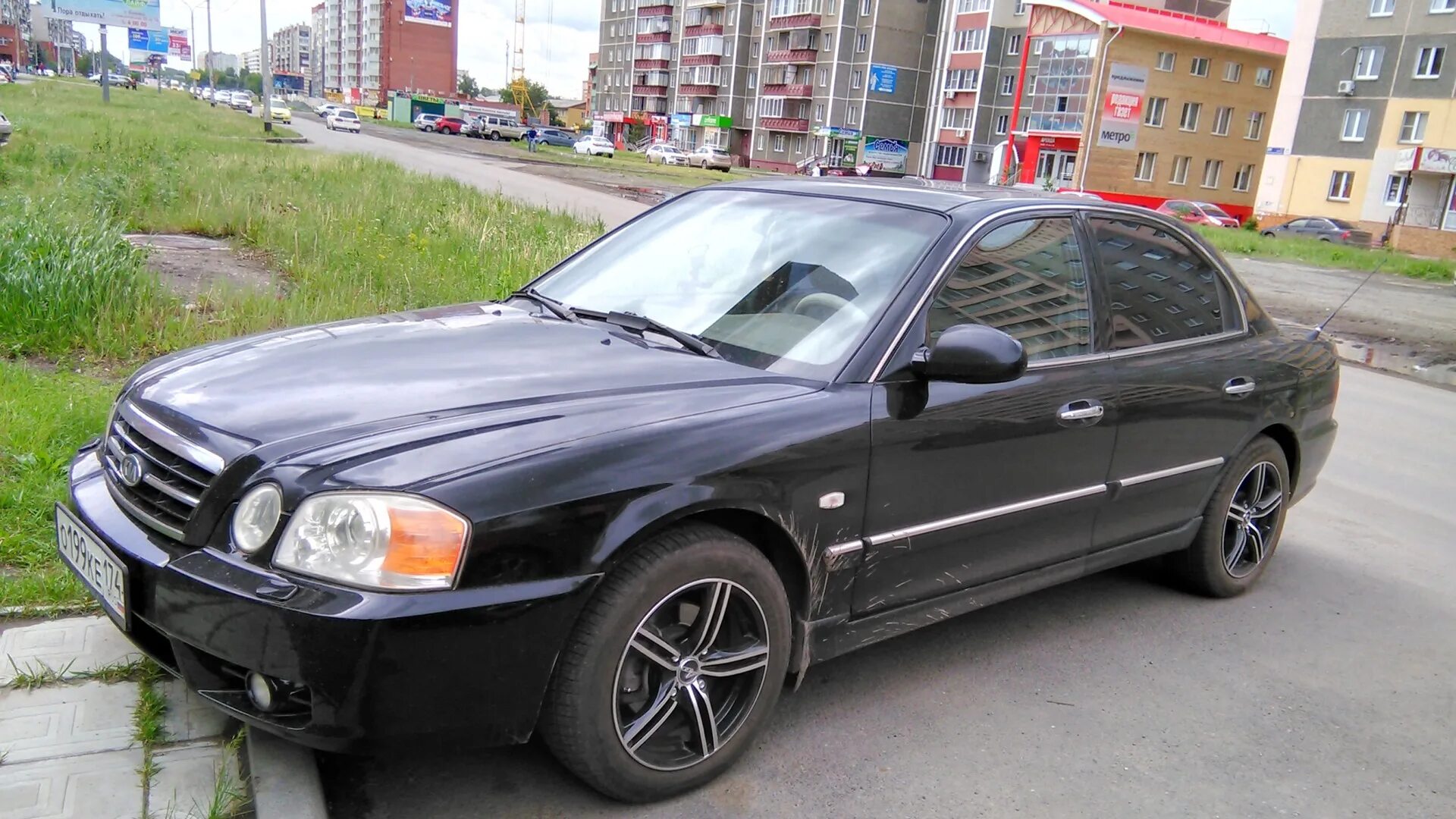 Покатушки по просторам подмосковья. - KIA Magentis I, 2,5 л, 2004 года фотографи