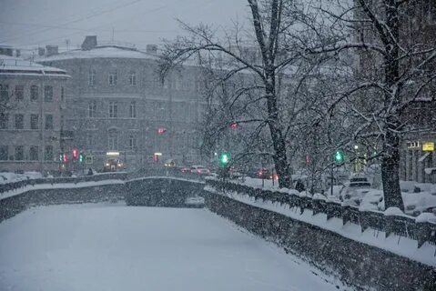 Когда пойдет снег в спб
