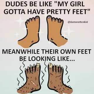 Feet meme