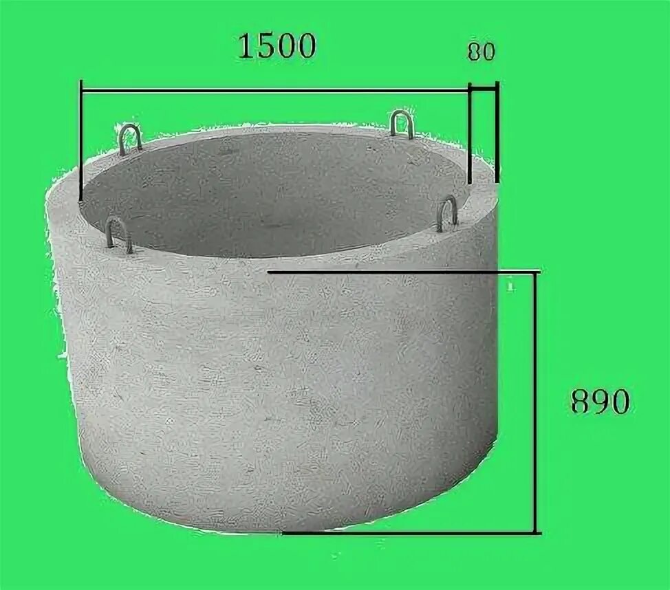 Бетонное кольцо москва. Кольца ЖБИ для канализации 2.5м. Размер ЖБИ кольца 1 метр. Кольца опорные железобетонные, объем до 0,1 м3. Жб кольца для септика 80.