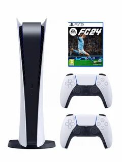 Игровая приставка Sony PlayStation 5 + 2-ой геймпад + Игра Sony. 