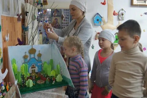 Кукольный театр на пасху