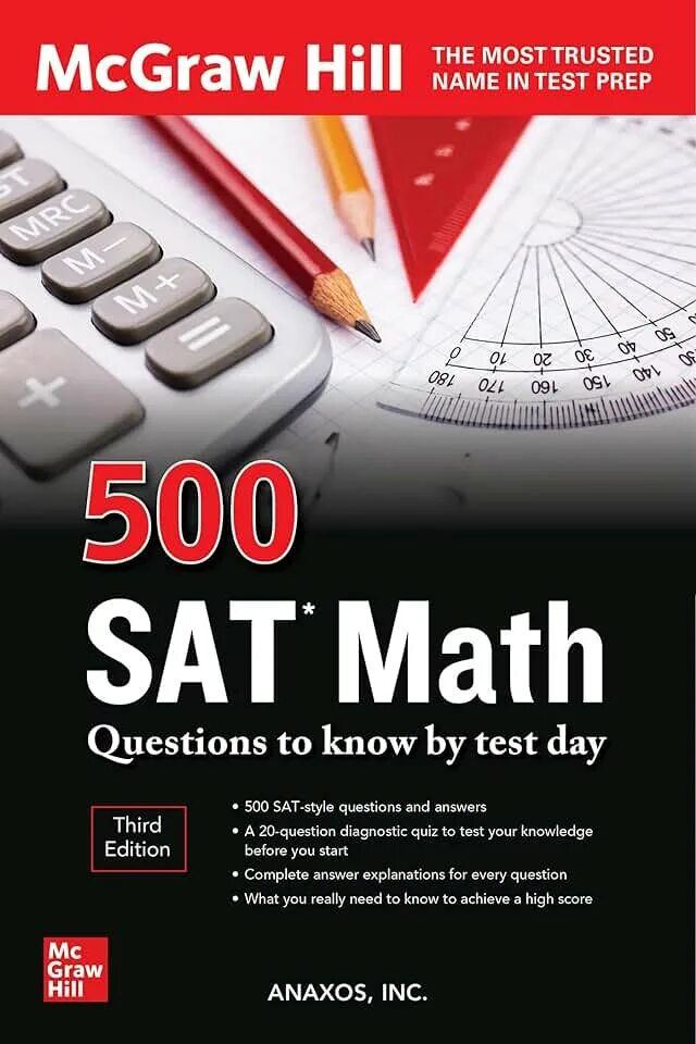 Sat Math questions. Sat Math book. Sat problems. 500 Sat Math problems.