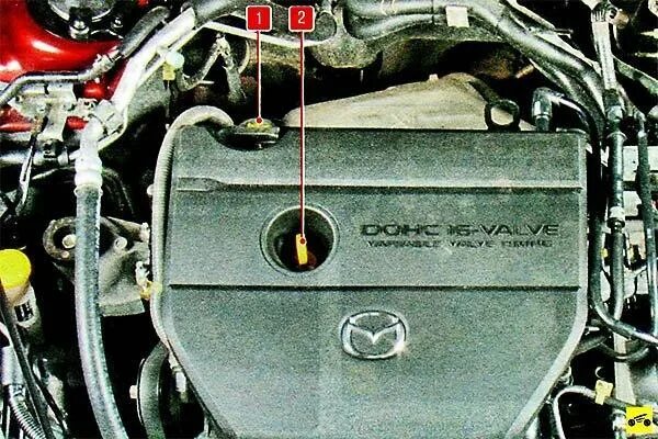 Мазда 3 bl щуп акпп 1.6 расположение Щуп Mazda 3 (1G) BK, 2 л, 2008 года аксессуары DRIVE2