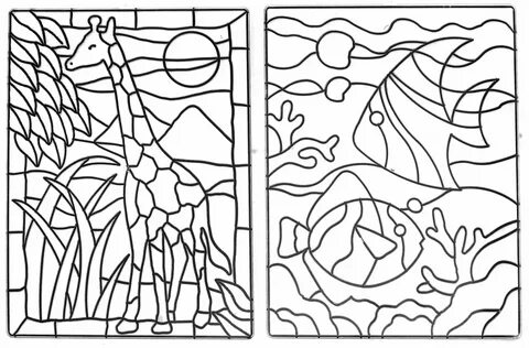 Книга: Витражи-макси, 2 штуки (23868) - . Купить книгу, читать рецензии Лабиринт