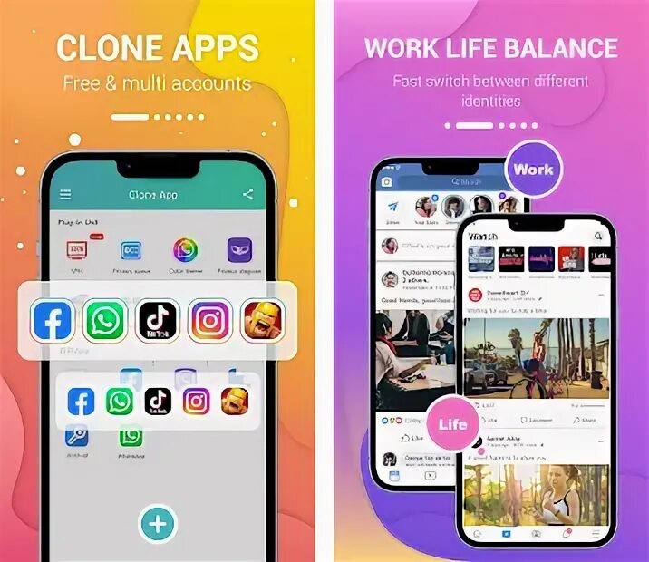 Приложение clone app. Приложение clone app