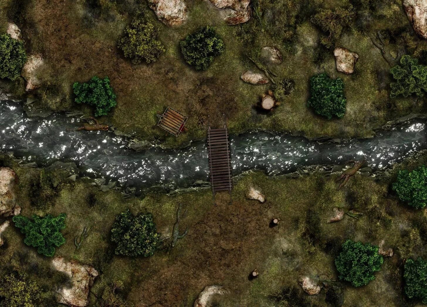 Deep terrain