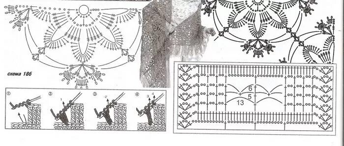 шали палантины крючком со схемами и описанием. вязание шали палантины схема. вязание шали палантины схема. вяжем шали крючком схемы и описание. шаль crochet shawl схема.