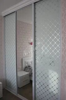 Шкаф купе ромбы