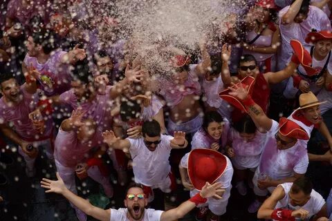 People celebrate