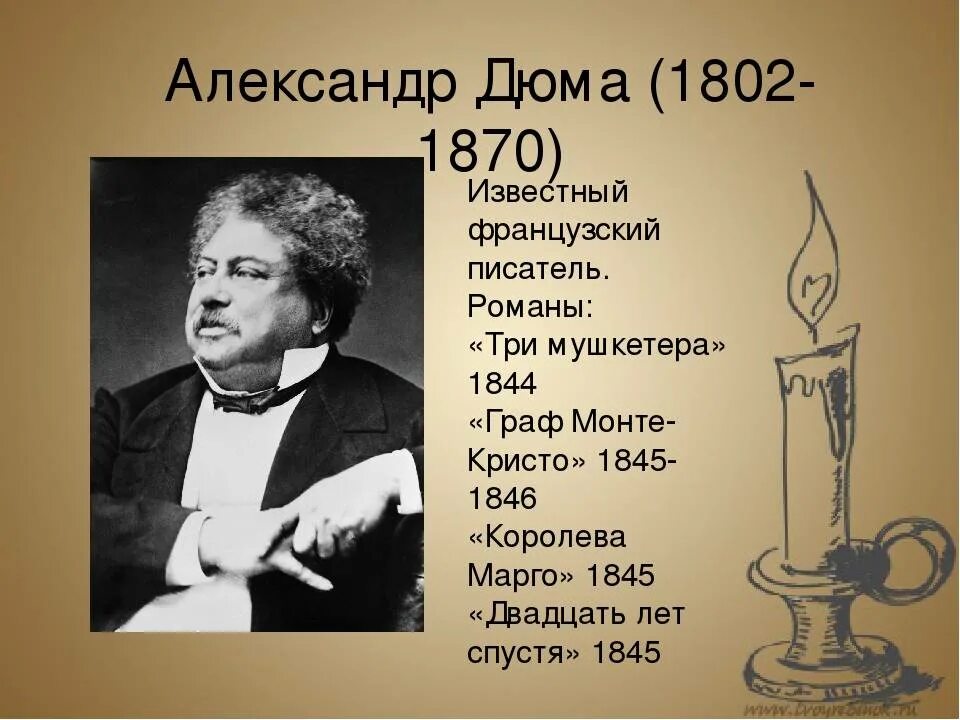 Французские писатели рассказы. Французский писатель Дюма. Дюма презентация 220 лет.