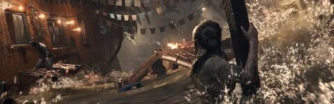 Shadow of the tomb raider черный экран