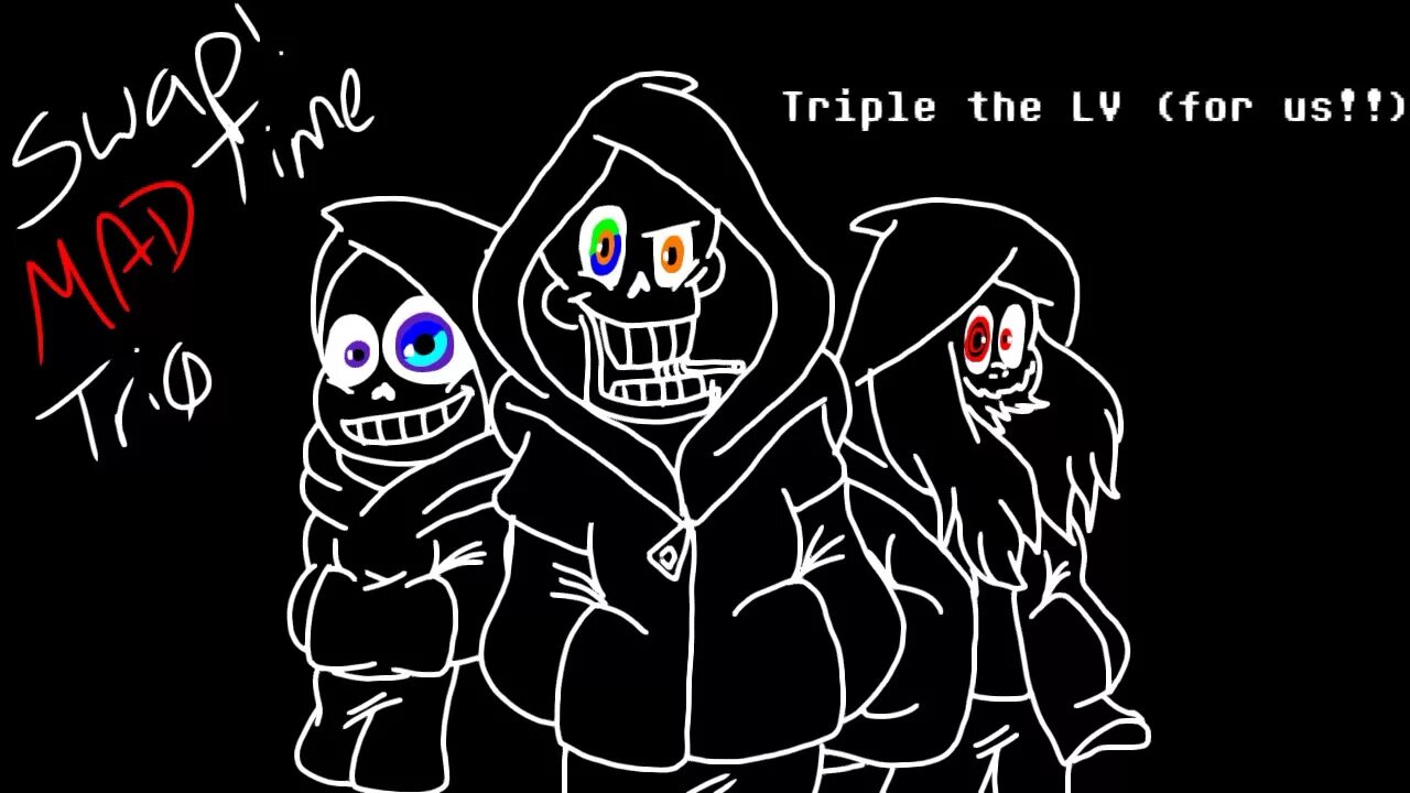 Mad time. Мэд тайм трио. свап тайм трио. карматик тайм трио. storyshift murder time trio.