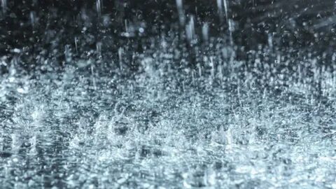 Rain falling down