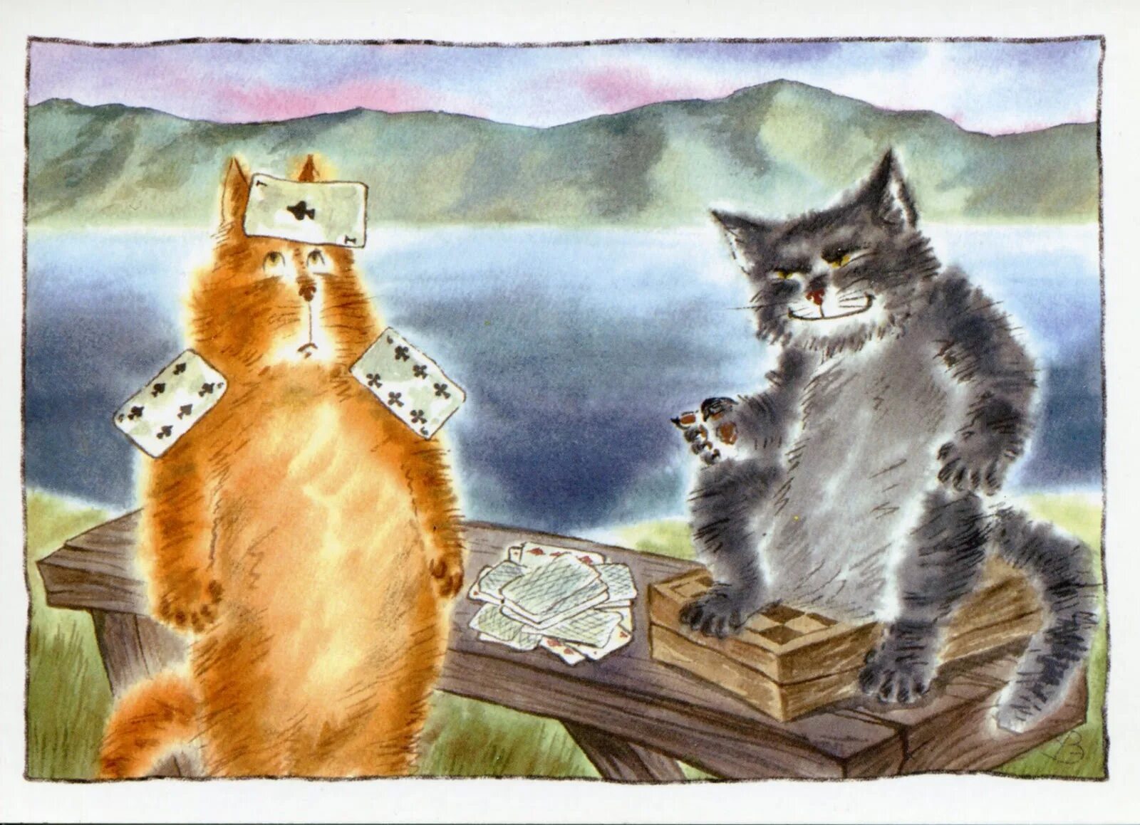 Мурзик и Барсик.. Кот Мурзик. Рисунок котиков Барсиков. Открытки на тему котики рисунок. Таня хозяйка кота мурзика