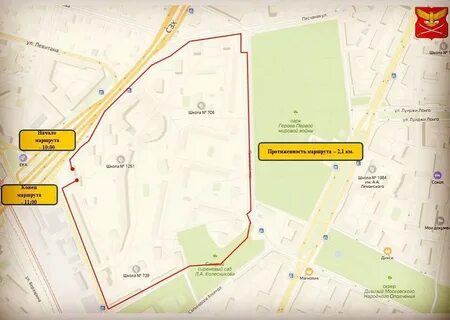 Петрович на карте москвы