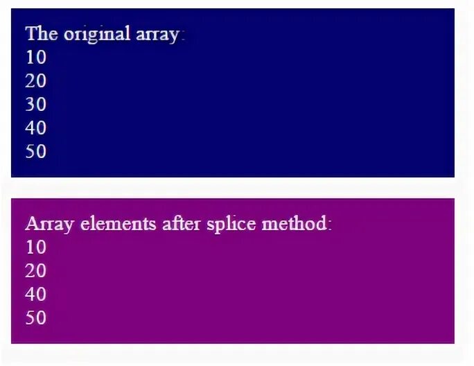 Array remove element. Splice js. Splice text js. Implementation js Splice methods.