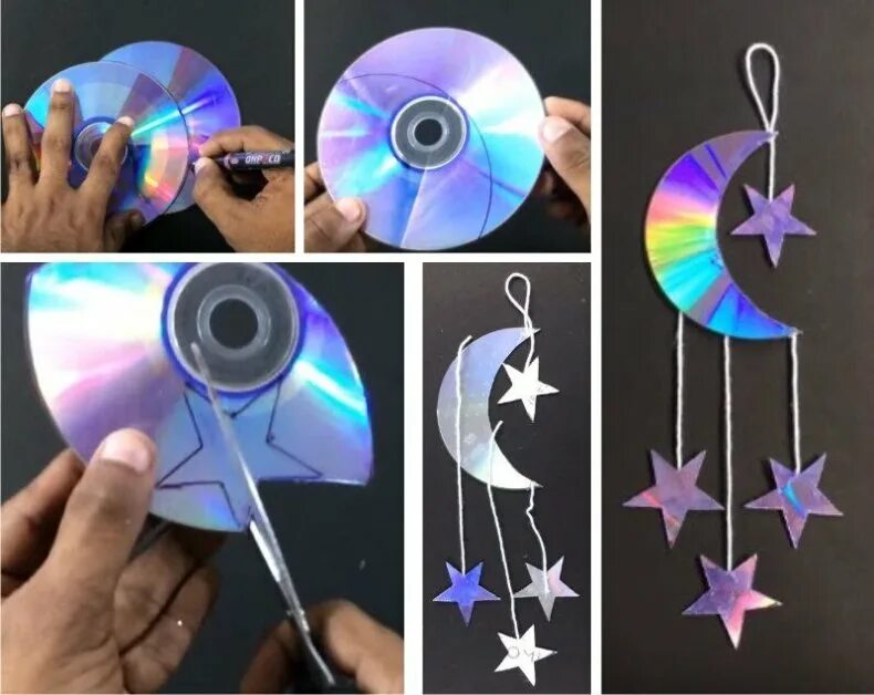 Сд с помощью. Поделки из дисков. Украшения из дисков. Изделия из компакт дисков. Елочные украшения из дисков.