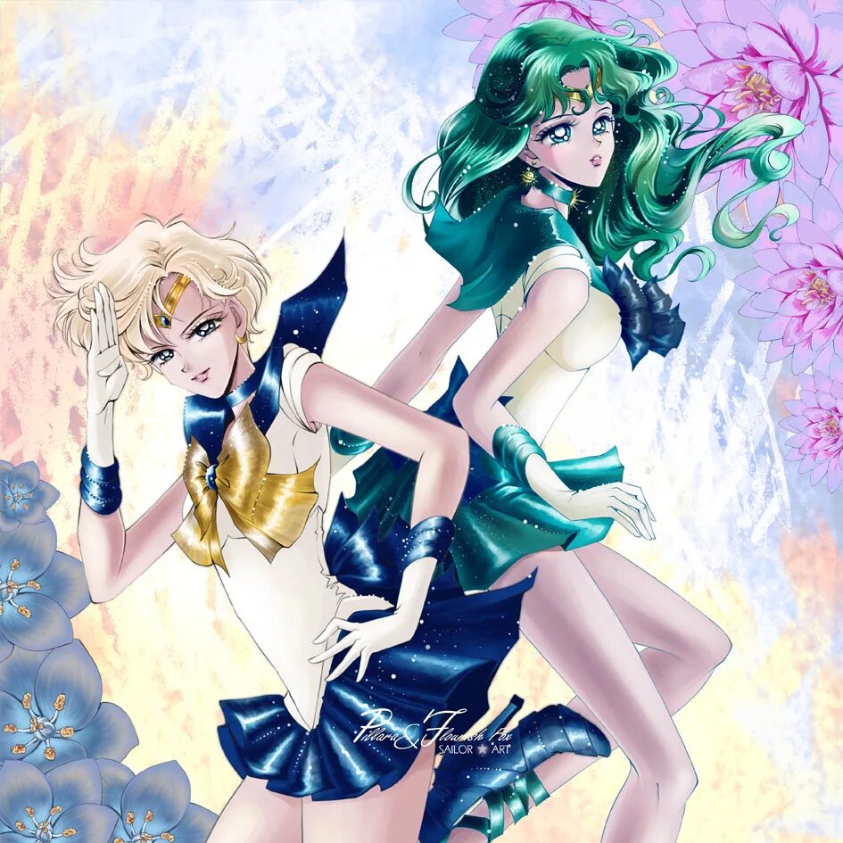 Уран и нептун фанфик. Сейлор уран и мичиру. мичиру кайо и харука кристалл. sailor moon haruka michiru. аниме сейлормун харука.