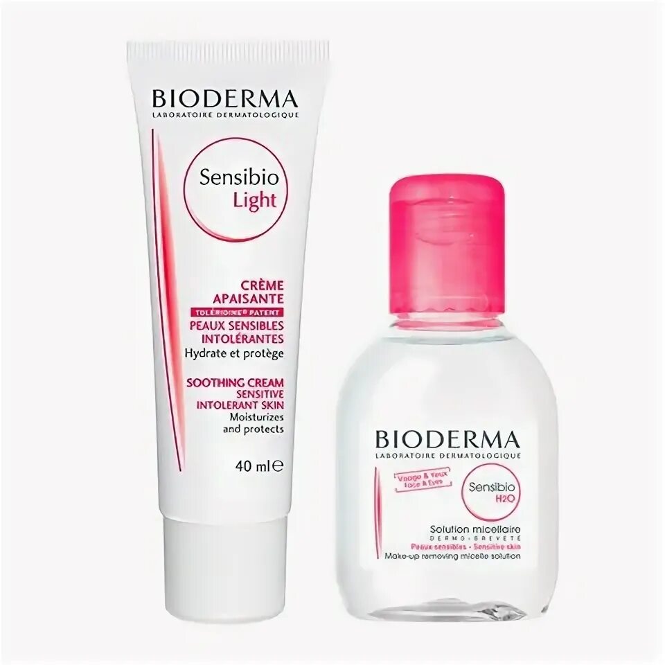 Биодерма Сенсибио мицеллярная 100 мл. Сенсибио Лайт крем. Bioderma Sensibio Light. Bioderma Sensibio набор для чувствительной кожи.