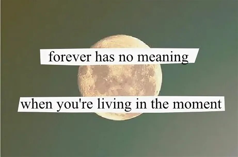 Time is dead meaning has no meaning