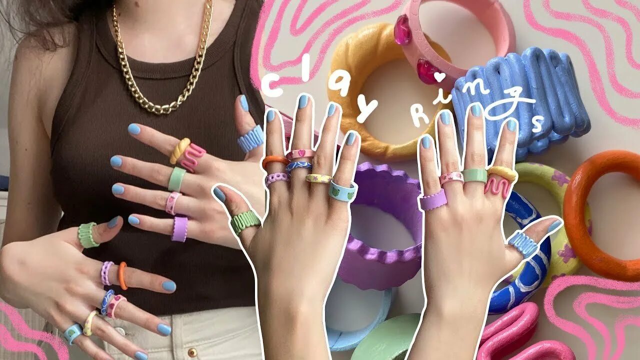 Необычные кольца из полимерной глины. Колечко из полимерной глины. Кольцо изполимернрй глины. Кольцо лепить. Кольцо лепить.